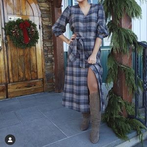 Flannel Dress